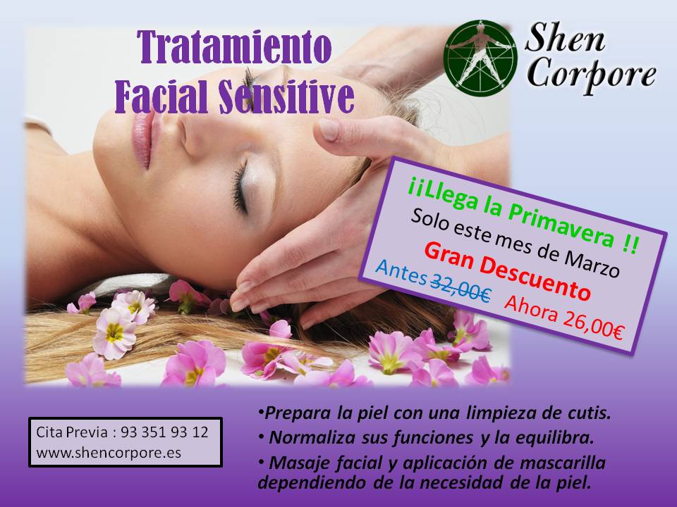 Oferta Marzo Facial Sensitive